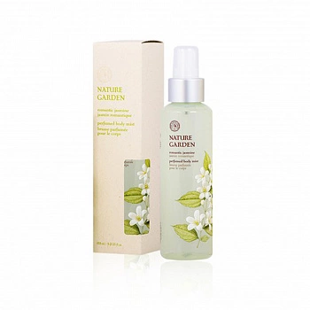 Парфюмированный спрей для тела с романтичным запахом жасмина Nature Garden Perfumed Body Mist Romantic Jasmine
