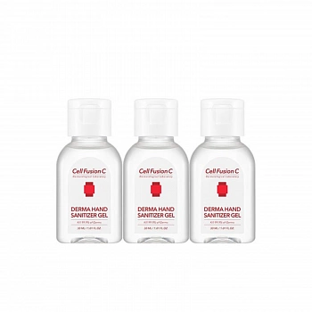 Антисептический гель для рук 30мл 3шт Derma Hand Sanitizer Gel 30ml*3