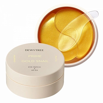 Гидрогелевые патчи с экстрактом улитки для кожи вокруг глаз Hydrogel Prime Gold Snail Eye Patch