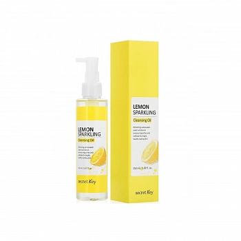 Гидрофильное масло с экстрактом лимона Lemon Sparkling Cleansing Oil