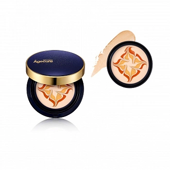 Омолаживающий кушон с экстрактом красного вина оттенок No.21 Светлый бежевый Moist-Fit Conceal Pact No.21 Light Beige