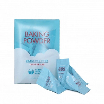 Скраб для очищения пор с содой 24ea Etude House Baking Powder Crunch Pore Scrub 24ea