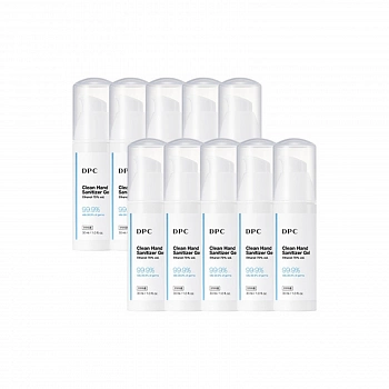 Гель-санитайзер для рук 10шт Clean Hand Sanitizer Gel 10ea