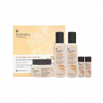 Питательный набор для уход за лицом Gokmul Nutritional Skin Care 3 Set
