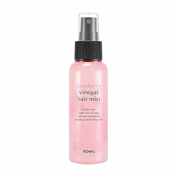 Мист на водной основе с уксусом для блеска и гладкости волос Raspberry Vinegar Hair Mist