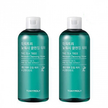 Мицеллярная вода для снятия макияжа  с экстрактом чайного дерева The Tea Tree No-Wash Cleansing Water