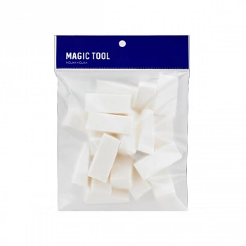 Спонж для нанесения базы под макияж 20шт Magic Tool Foundation Sponge 20P